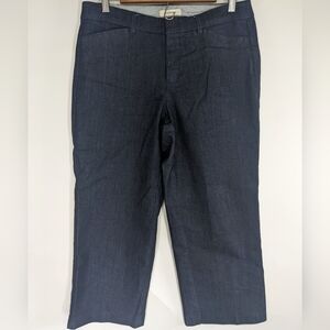 DOCKERS Flat Front Denim Pants